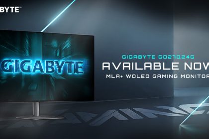 Gigabyte Announces Availability of 27" QHD 240Hz WOLED Gaming Monitor for Competitive Play